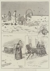 Sibirien im Winter